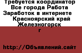 Требуется координатор - Все города Работа » Заработок в интернете   . Красноярский край,Железногорск г.